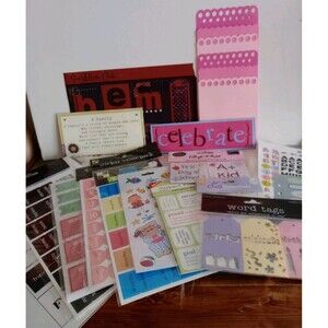 Scrapbooking & Crafting Supplies Family Theme New & Used #1